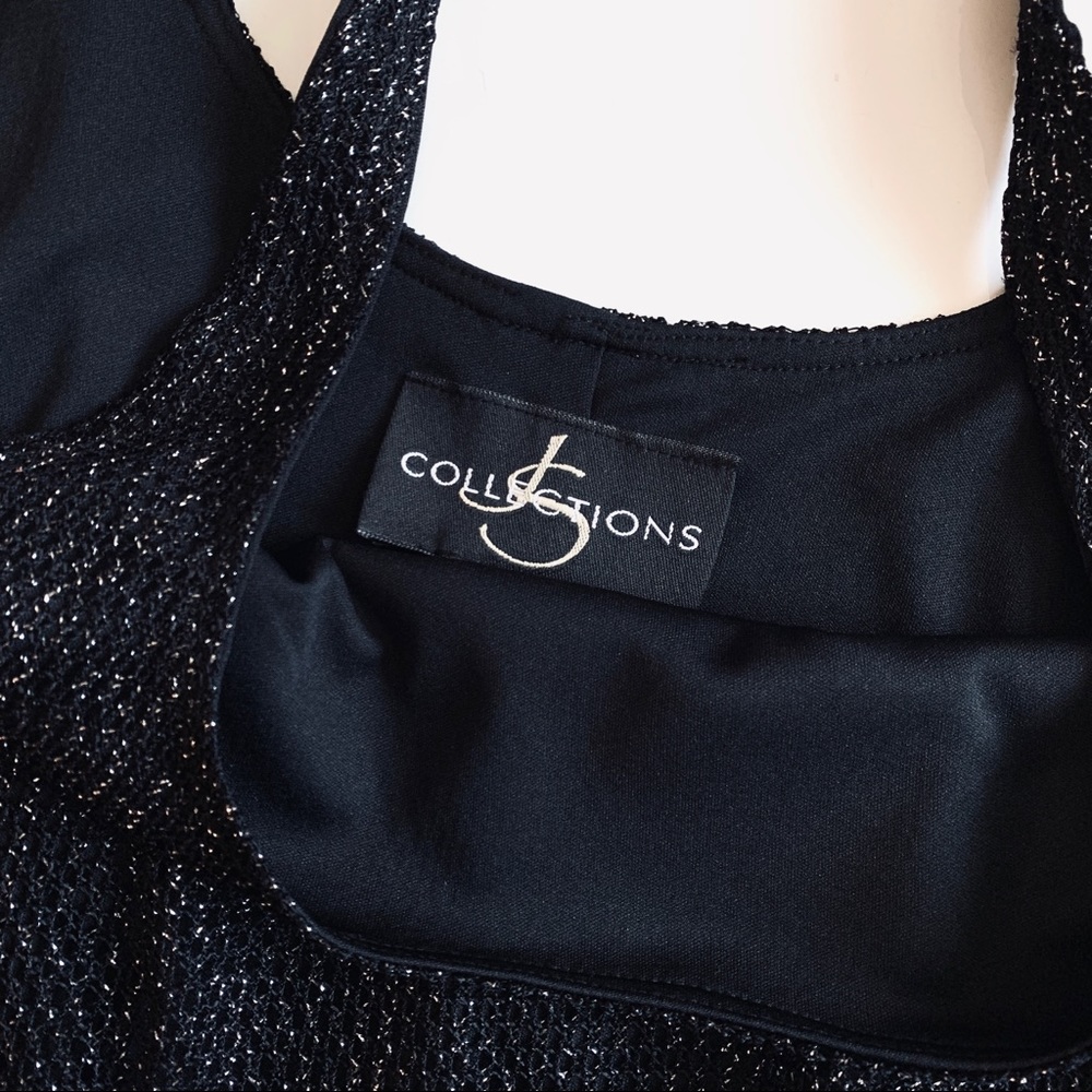 Js Collections Metallic Knitted Top - image 2